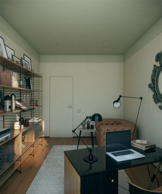 Фотография: Офис в стиле Эклектика, Квартира, BoConcept, KARE Design, Дома и квартиры, Проект недели, Kartell – фото на INMYROOM