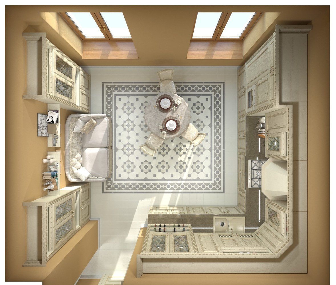 Фотография: Планировки в стиле , Кухня и столовая, Перепланировка, Mr.Doors – фото на INMYROOM Фотография: Планировки в стиле , Кухня и столовая, Перепланировка, Mr.Doors – фото на INMYROOM