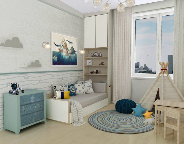 Фото из портфолио Тушино 2019 – фотографии дизайна интерьеров на INMYROOM