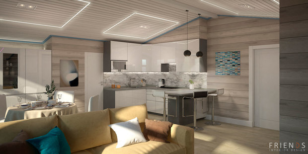 Фото из портфолио УЮТНАЯ ДАЧА ДЛЯ БОЛЬШОЙ СЕМЬИ – фотографии дизайна интерьеров на INMYROOM