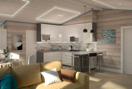 УЮТНАЯ ДАЧА ДЛЯ БОЛЬШОЙ СЕМЬИ