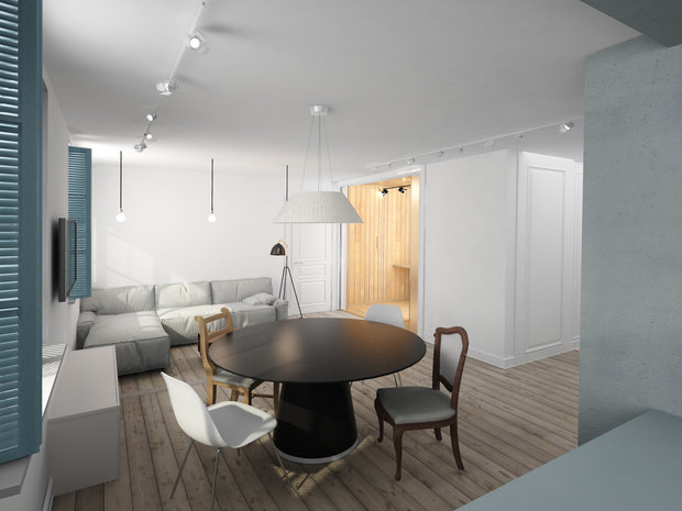 Фото из портфолио квартира в скандинавском стиле – фотографии дизайна интерьеров на INMYROOM