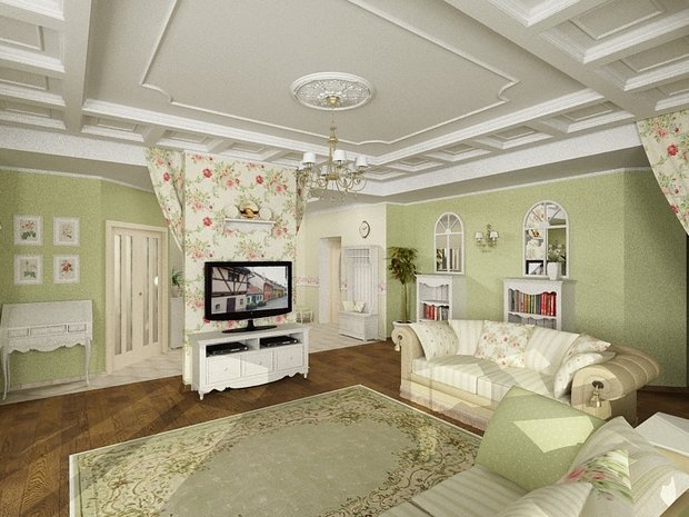 Фото из портфолио Квартира в стиле прованс – фотографии дизайна интерьеров на INMYROOM