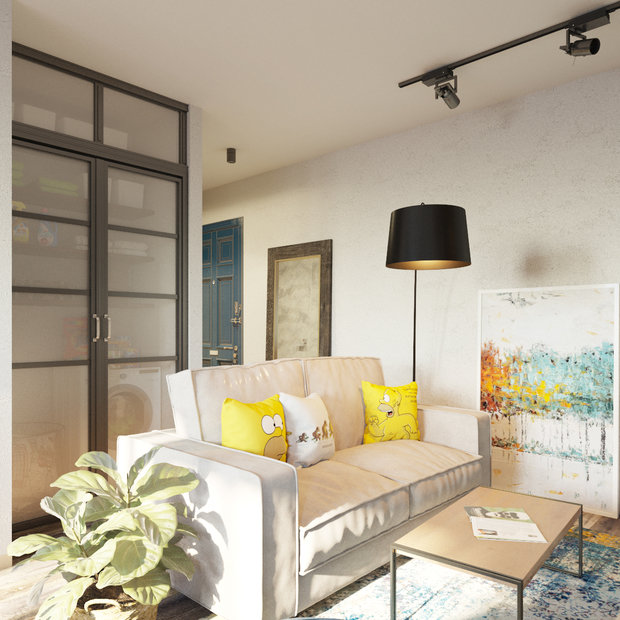 Фото из портфолио 44м2 квартира г. Москва – фотографии дизайна интерьеров на INMYROOM