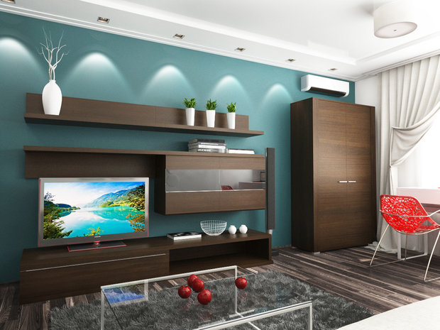 Фото из портфолио Дизайн гостиной с камином – фотографии дизайна интерьеров на INMYROOM