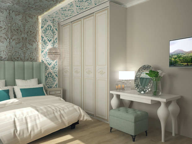 Фото из портфолио Спальня для девушки – фотографии дизайна интерьеров на INMYROOM