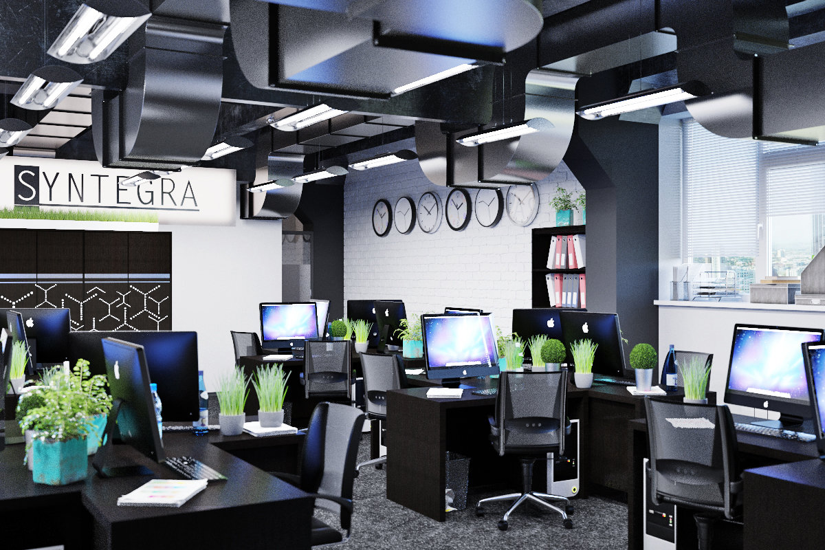 Фото из портфолио Футуристичный дизайн офиса – фотографии дизайна интерьеров на INMYROOM Фото из портфолио Футуристичный дизайн офиса – фотографии дизайна интерьеров на INMYROOM