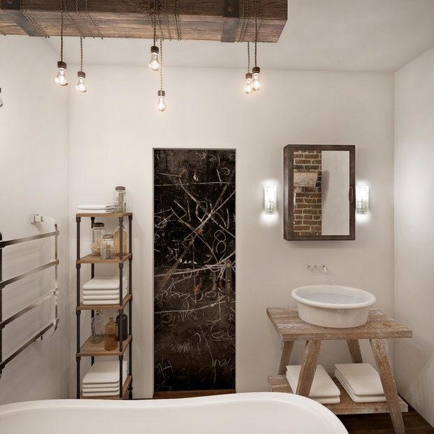 Фото из портфолио Лофт для молодой пары – фотографии дизайна интерьеров на INMYROOM