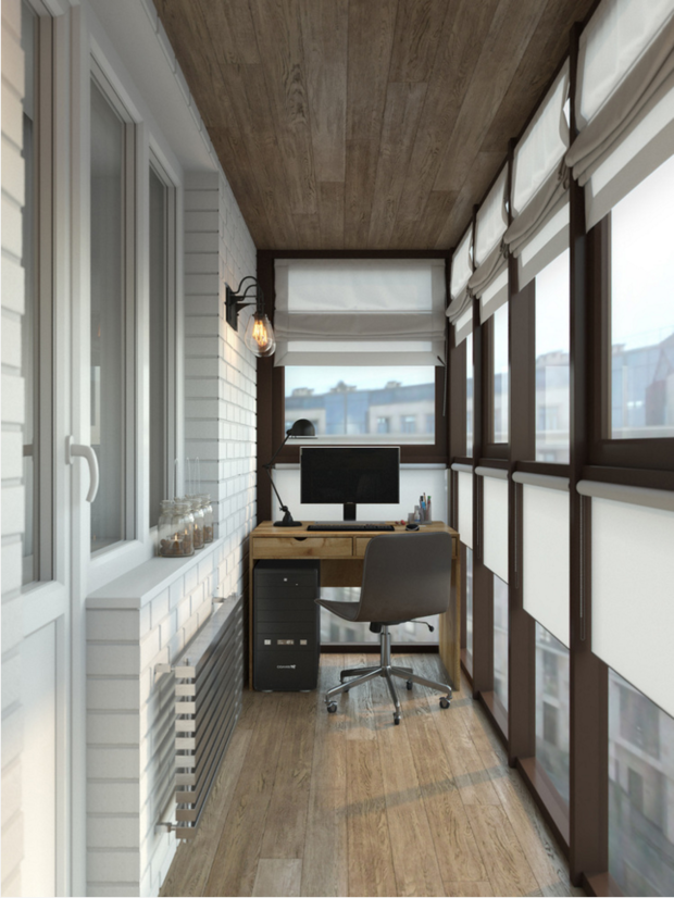 Фотография: Балкон в стиле Современный, Квартира, Студия, Проект недели, Алена Тимонина, Андрей Тимонин – фото на INMYROOM