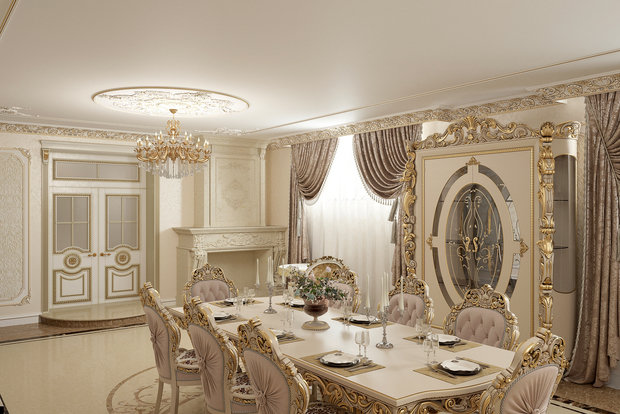 Фото из портфолио Жилой дом в классическом стиле, г.Ростов-на-Дону – фотографии дизайна интерьеров на INMYROOM