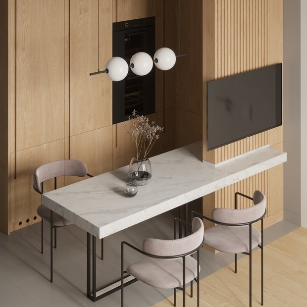 Фото из портфолио Из двушки в трешку. Квартира в Санкт-Петербурге, 52 м2 – фотографии дизайна интерьеров на INMYROOM