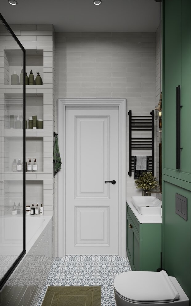 Фото из портфолио Квартира в ЖК «Символ», 90 м² – фотографии дизайна интерьеров на INMYROOM