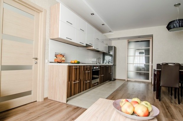 Фото из портфолио СОВРЕМЕННАЯ ТРЕХКОМНАТНАЯ КВАРТИРА – фотографии дизайна интерьеров на INMYROOM