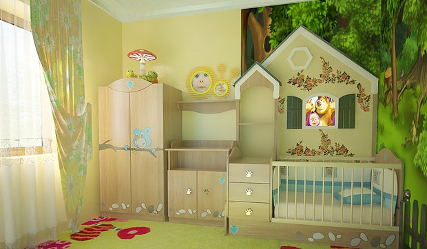 Фото из портфолио детские – фотографии дизайна интерьеров на INMYROOM