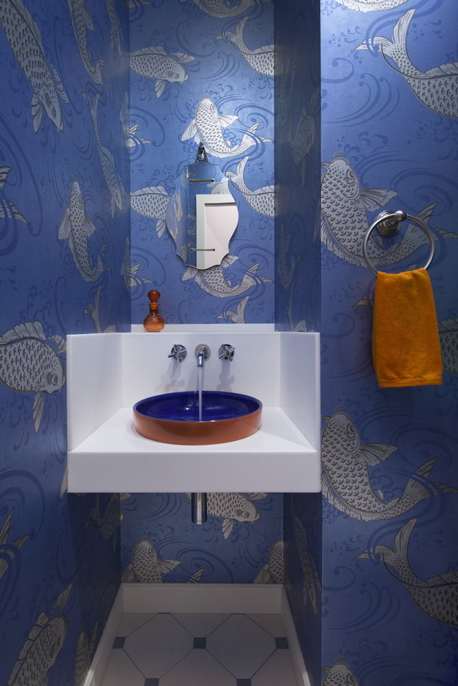 Фотография: Ванная в стиле Современный, Квартира, Проект недели, Москва, Екатерина Чистова, Сталинка, 2 комнаты, 60-90 метров – фото на INMYROOM Фотография: Ванная в стиле Современный, Квартира, Проект недели, Москва, Екатерина Чистова, Сталинка, 2 комнаты, 60-90 метров – фото на INMYROOM