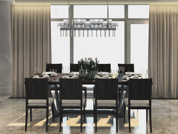 Фото из портфолио Проект загородного дома 310 кв.м. в поселке Подмосковные вечера – фотографии дизайна интерьеров на INMYROOM