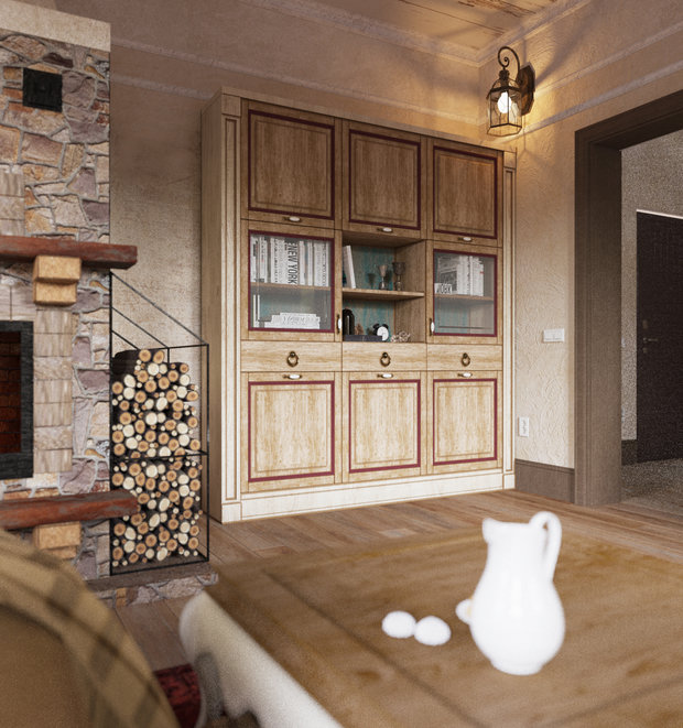 Фото из портфолио Деревенский прованс под Томском – фотографии дизайна интерьеров на INMYROOM