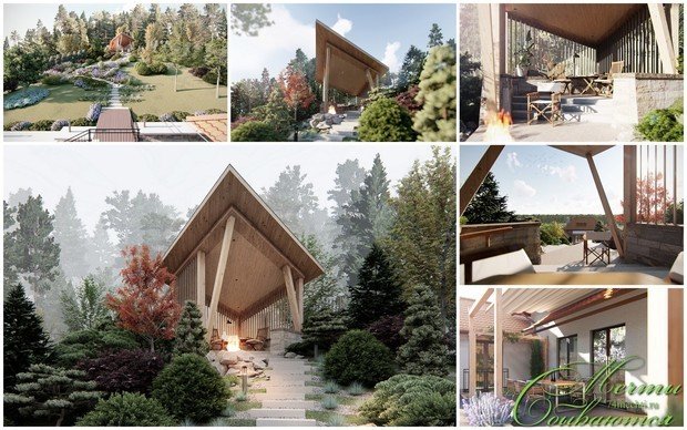 Фото из портфолио Благоустройство участка в Венгрии – фотографии дизайна интерьеров на INMYROOM