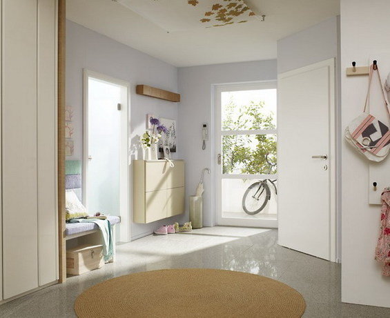 Фотография: Прихожая в стиле Современный, Эко, Квартира, Цвет в интерьере, Дома и квартиры, Переделка – фото на INMYROOM