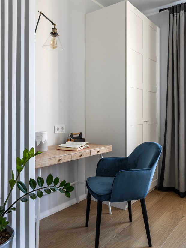 Фото из портфолио Однушка 43м2 для сдачи в аренду – фотографии дизайна интерьеров на INMYROOM