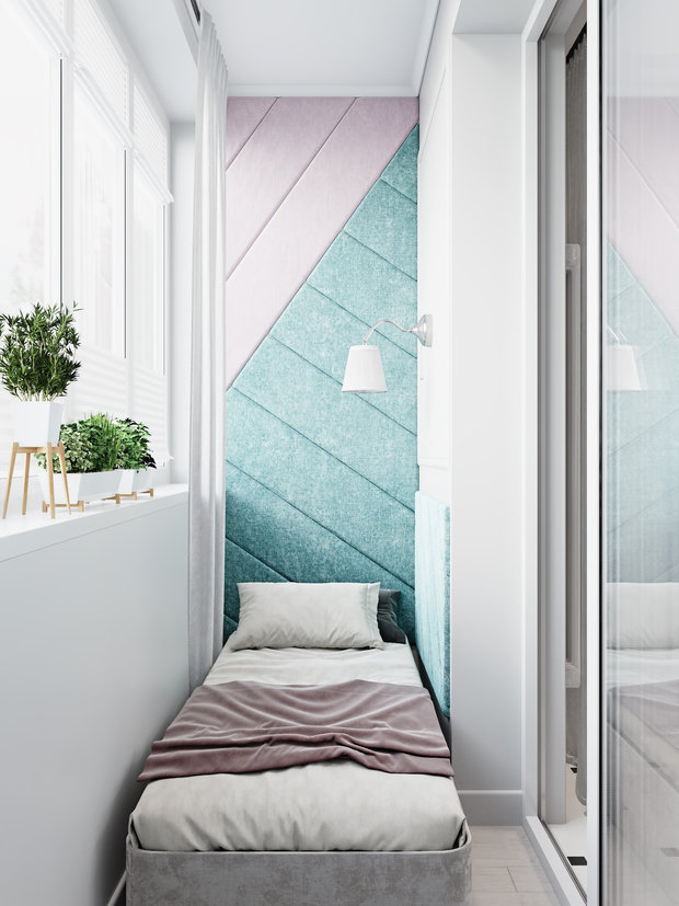 Фотография: Балкон в стиле Скандинавский, Кухня и столовая, Ванная, Гостиная, Детская, Квартира, Белый, Проект недели, Черный, 2 комнаты, ПРЕМИЯ INMYROOM – фото на INMYROOM