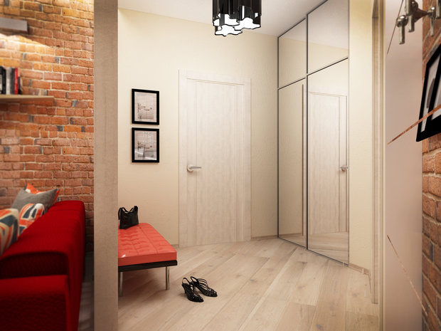 Фото из портфолио Обаятельная квартира в стиле лофт – фотографии дизайна интерьеров на INMYROOM