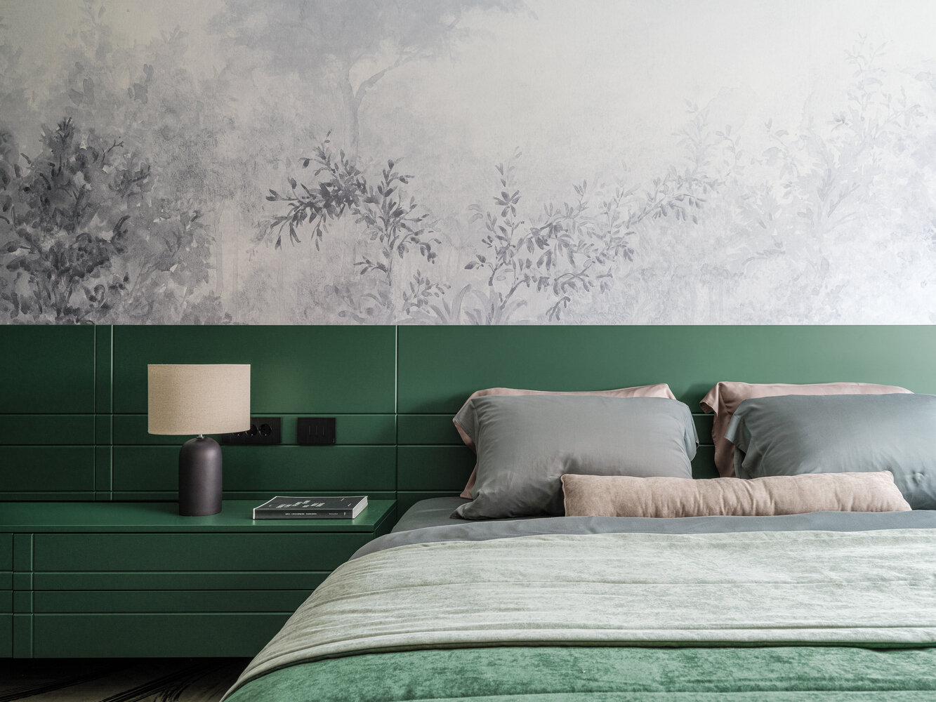 Фотография: Спальня в стиле Современный, Квартира, Проект дня, Новосибирск, Сталинка, Кирпичный дом, 2 комнаты, 40-60 метров, Татьяна Лейтан, Винтажный, Leytan Design – фото на INMYROOM Фотография: Спальня в стиле Современный, Квартира, Проект дня, Новосибирск, Сталинка, Кирпичный дом, 2 комнаты, 40-60 метров, Татьяна Лейтан, Винтажный, Leytan Design – фото на INMYROOM