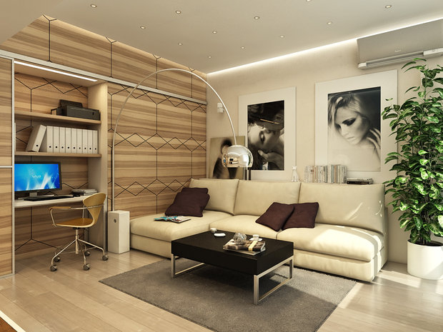 Фото из портфолио Квартира на ул. Народного ополчения – фотографии дизайна интерьеров на INMYROOM