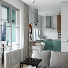 Визуализация интерьера кухни в современном стиле