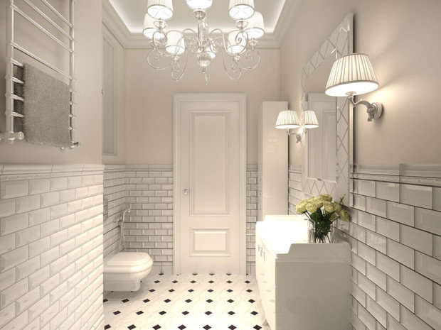 Фото из портфолио Этюд в розовых тонах – фотографии дизайна интерьеров на INMYROOM