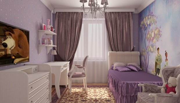 Фото из портфолио Интерьер детской комнаты – фотографии дизайна интерьеров на INMYROOM