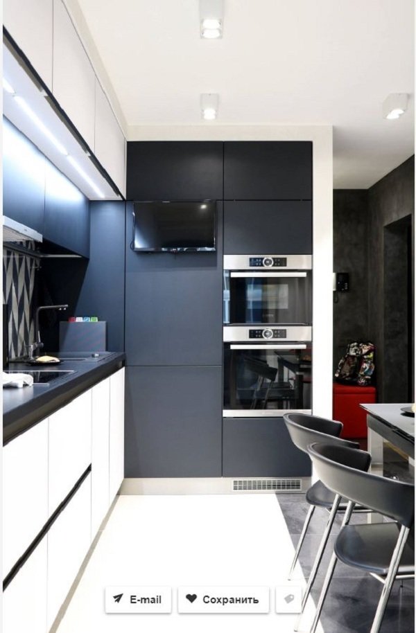 Фото из портфолио Контрасты (реализация) – фотографии дизайна интерьеров на INMYROOM