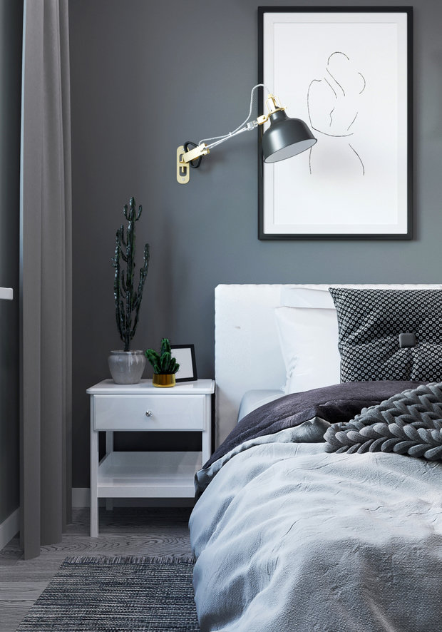 Фото из портфолио Скандинавская квартира  – фотографии дизайна интерьеров на INMYROOM