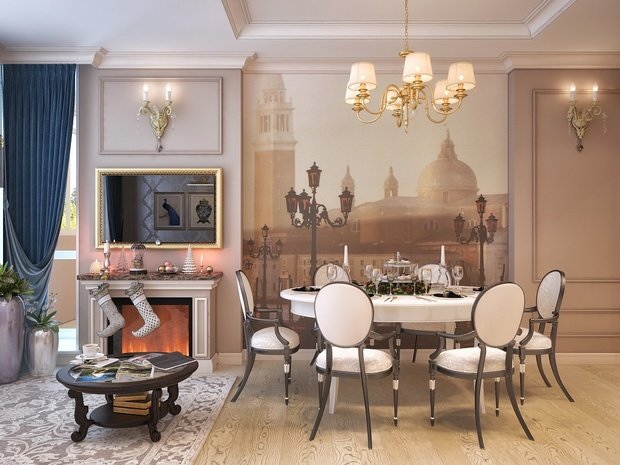 Фото из портфолио Улица Малыгина, 82 м2 – фотографии дизайна интерьеров на INMYROOM