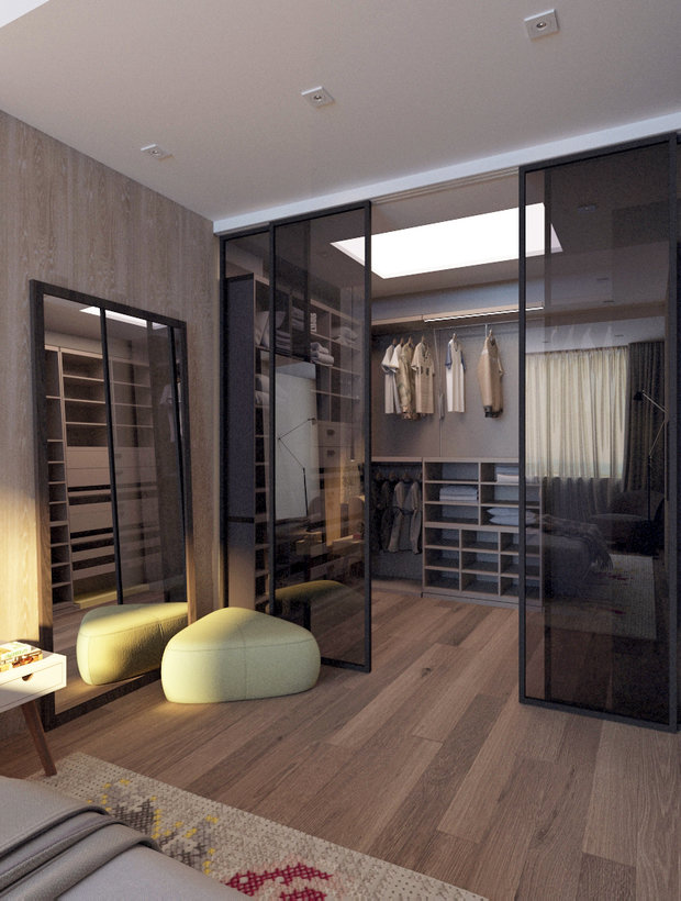 Фото из портфолио Квартира для молодой пары – фотографии дизайна интерьеров на INMYROOM