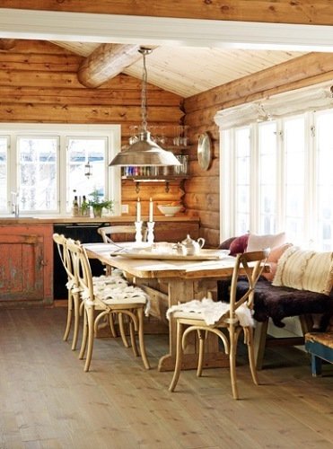 Фотография: Кухня и столовая в стиле Прованс и Кантри, Дом, Дома и квартиры – фото на INMYROOM