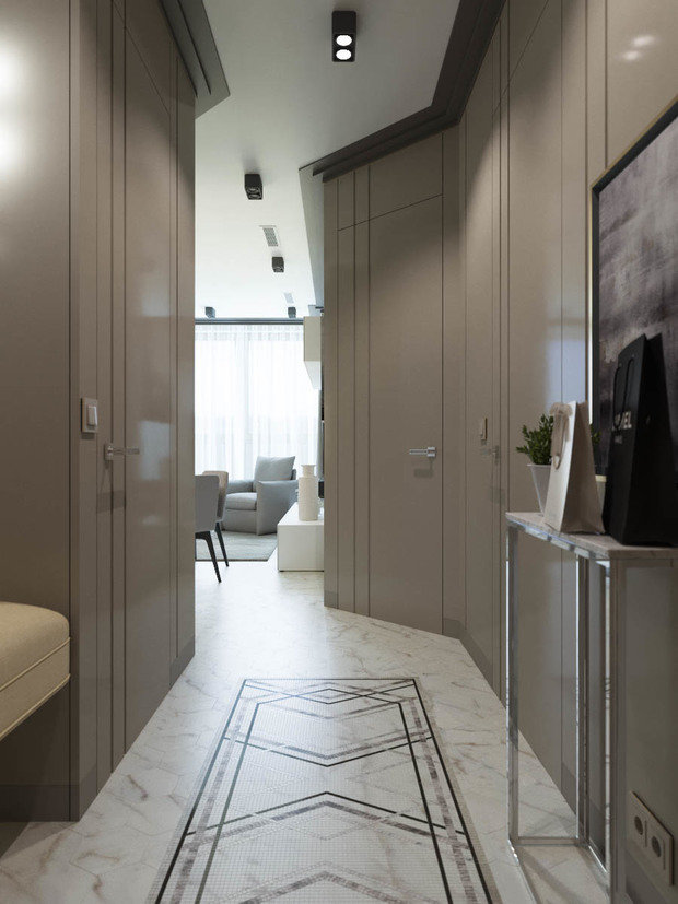 Фото из портфолио Апартаменты в ЖК Авиапарк – фотографии дизайна интерьеров на INMYROOM