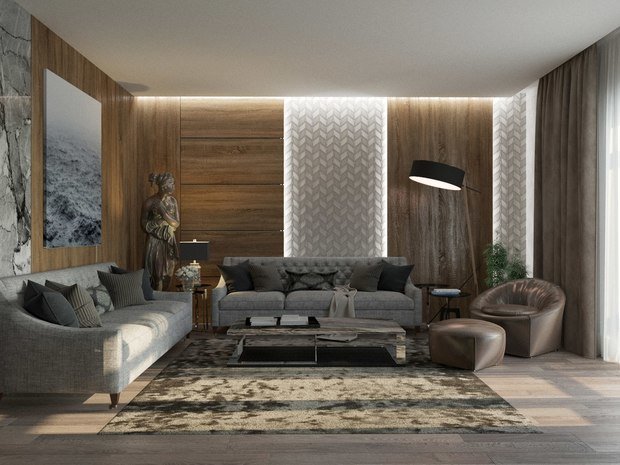 Фото из портфолио Современная классика в г. Астана – фотографии дизайна интерьеров на INMYROOM