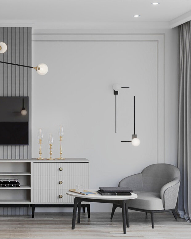 Фото из портфолио Интерьер евродвушки в ЖК "Русская Европа" – фотографии дизайна интерьеров на INMYROOM