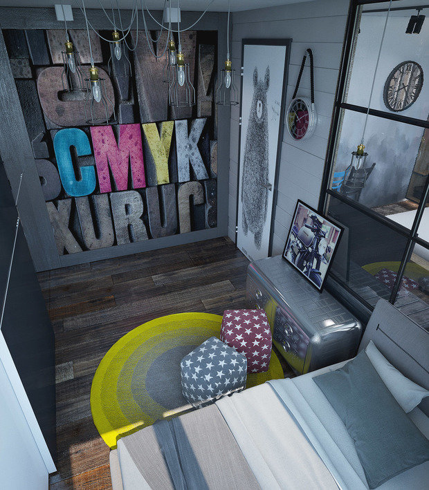 Фото из портфолио Loftушка  – фотографии дизайна интерьеров на INMYROOM