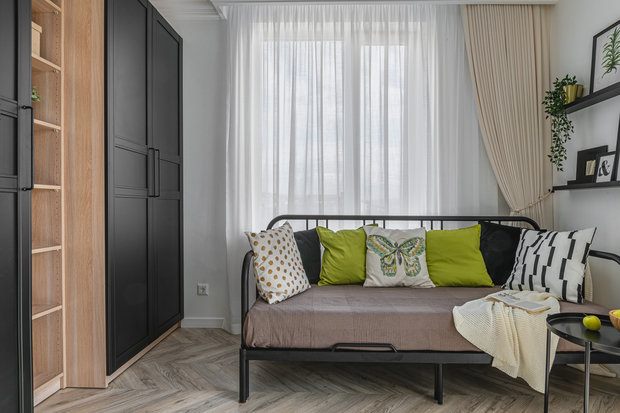 Фотография: Кабинет в стиле Скандинавский, Современный, Квартира, Проект дня, 3 комнаты, 60-90 метров, Симферополь, Татьяна Петрова – фото на INMYROOM