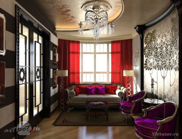 Фото из портфолио Гостинная – фотографии дизайна интерьеров на InMyRoom.ru