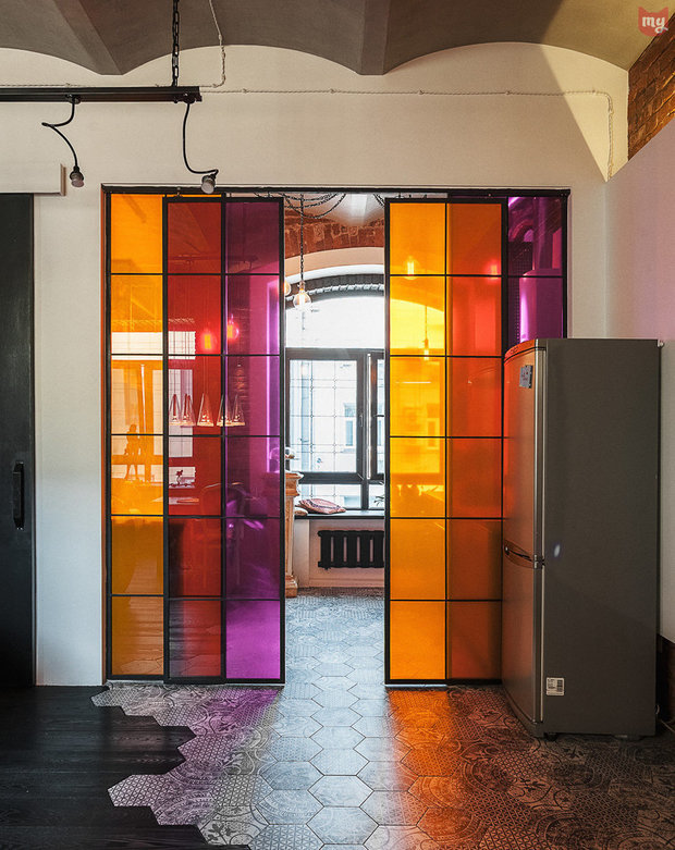 Фотография: Прихожая в стиле Лофт, Эклектика, Квартира, Проект недели, Москва, Герой InMyRoom, Ксения Стрекоза – фото на INMYROOM