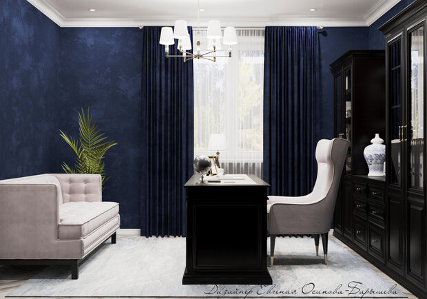 Фото из портфолио Кабинет в классическом стиле. – фотографии дизайна интерьеров на INMYROOM