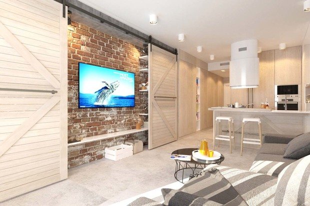 Фото из портфолио 32м2 – фотографии дизайна интерьеров на INMYROOM