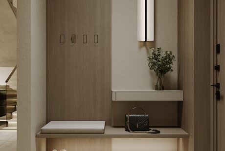 Дизайн-проект загородного дома в стиле эко-минимализм