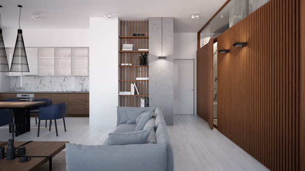 Фото из портфолио Минимализм – фотографии дизайна интерьеров на INMYROOM