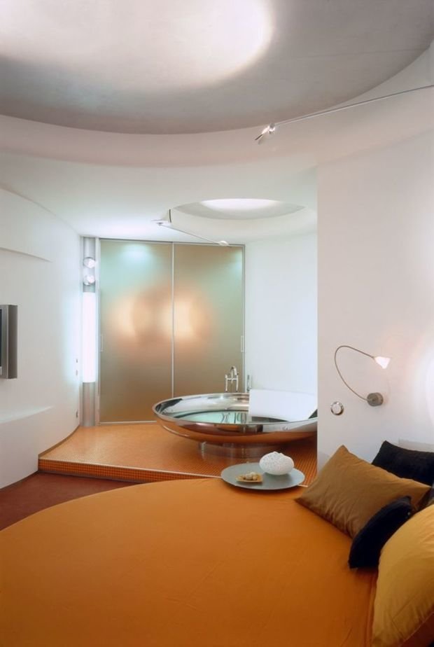 Фото из портфолио Квартира-яйцо – фотографии дизайна интерьеров на INMYROOM