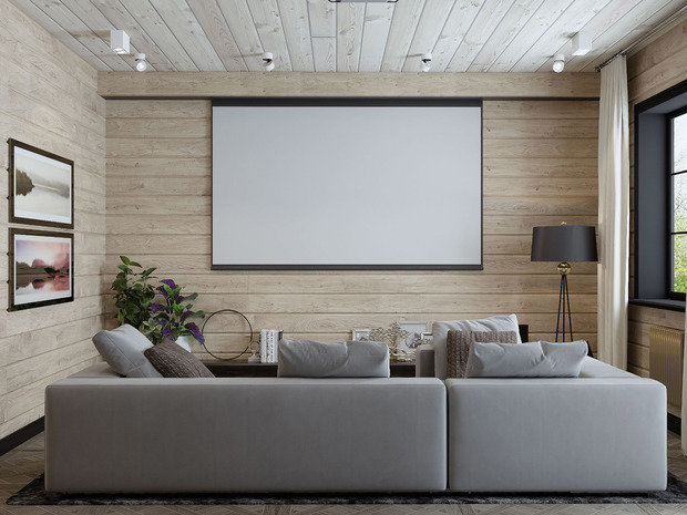 Фотография: Гостиная в стиле Эко, Дом, Проект недели, Дом и дача, 4 и больше, Более 90 метров, Владимирская область, Светлана Капустина – фото на INMYROOM