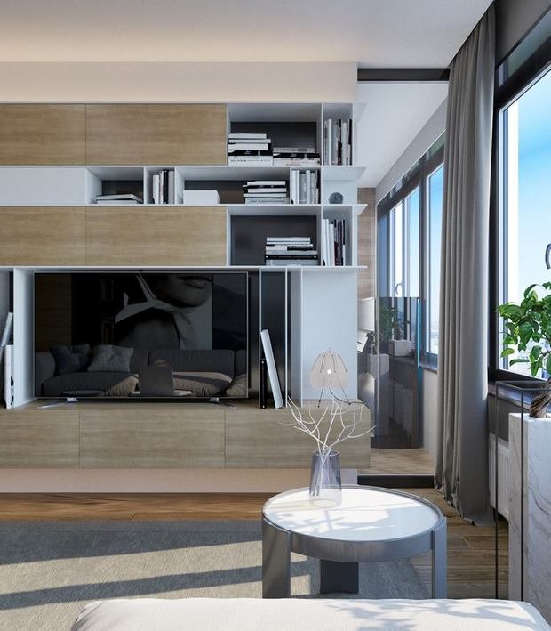 Фото из портфолио Soft contrasts – фотографии дизайна интерьеров на INMYROOM